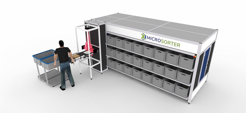MicroSorter – compacte automatische sorteermachine voor efficiënte logistiek